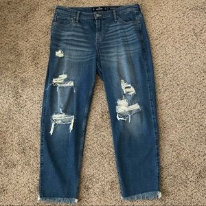 Hollister Ripped Mom Jeans